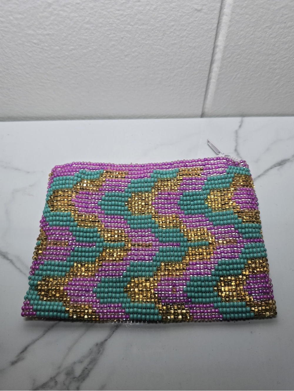 Huichol Beaded Coin Purse